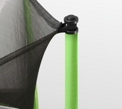 ARLAND Батут 8FT с внешней страховочной сеткой и лестницей (Light green)