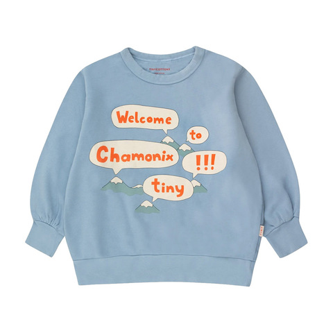 Свитшот Tinycottons Welcome Chamonix