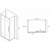 Abber Schwarzer Diamant AG30100MH-S100M-S100M Душевой уголок, 100x100x195, цвет: хром