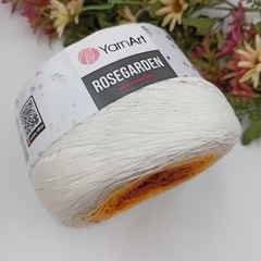 Хлопок секционного окрашивания  Rose Garden Yarn art 324