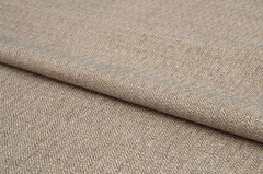 Шенилл-жаккард Одри однотонный серо-песочный / Odri plain gray sand