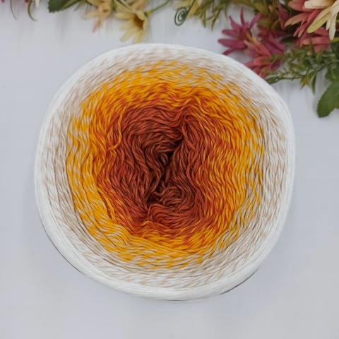 Хлопок секционного окрашивания  Rose Garden Yarn art 324