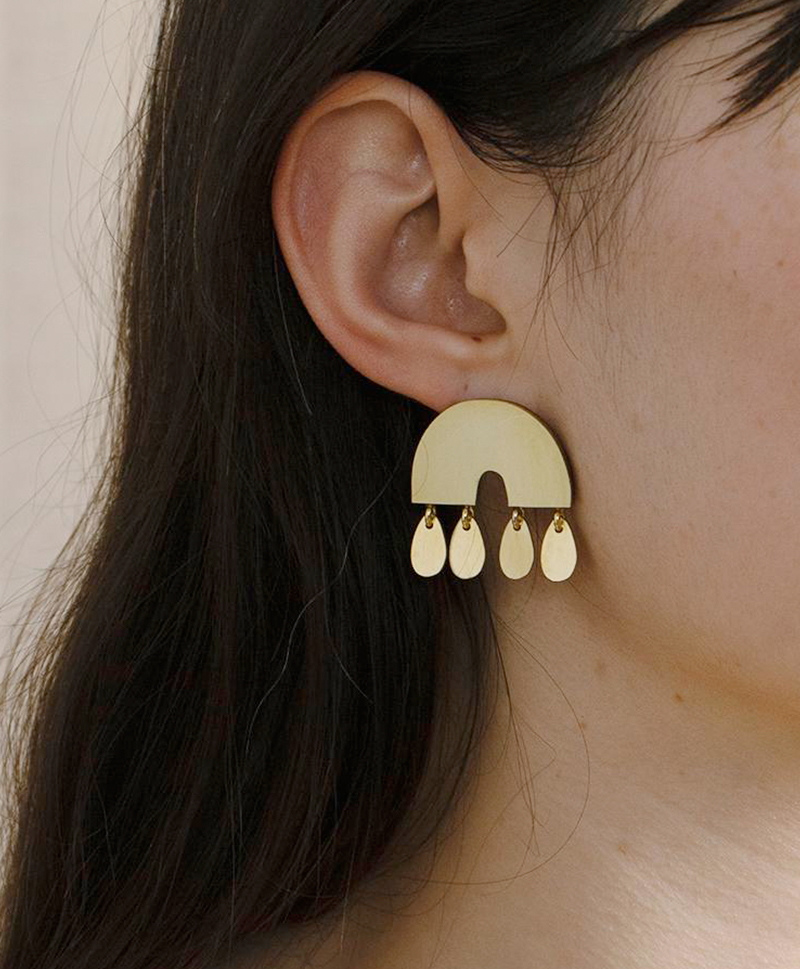 Серьги Alana Brass
