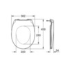 GROHE Bau 39492000 Сиденье для унитаза
