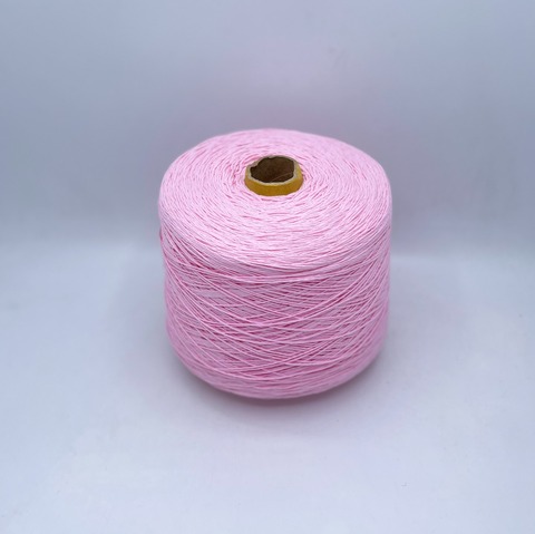 Бобинная пряжа (пр.Италия), art-USA Cotton supersoft , 325м/100гр. 100% Хлопок Pettinato(чесаный хлопок) цвет-Розовый, арт.29978