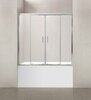 BelBagno Uno UNO-VF-2-170/145-P-CR Дверь в проём с двумя раздвижными створками, цвет: хром