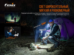 Фонарь налобный Fenix HМ60R 1300lm аккумуляторный