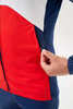 Мужская тренировочная лыжная куртка Nordski Pro 2.0 white-red-blue - 14