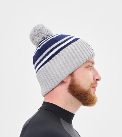 Лыжная шапка Nordski Severe dark blue-grey