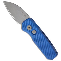 Фото Автоматический нож Pro-Tech Runt-5 Wharncliffe, сталь MagnaCut, рукоять алюминий, синий