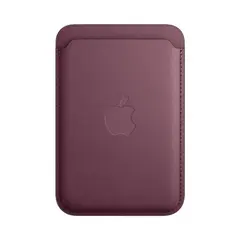 Тканевый чехол-бумажник с поддержкой MagSafe Apple FineWoven Wallet (2023), Mulberry (Красная шелковица)