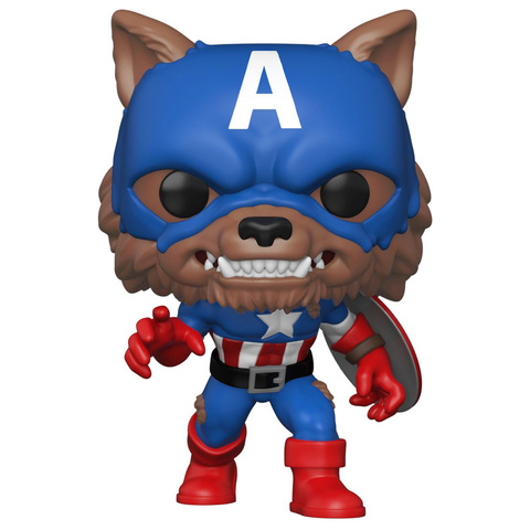 Funko POP! Marvel: Capwolf (Funkon 2021 Exc) (882)
