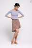 Wrap chiffon skirt with ties | wet_sand