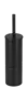Remer RB465NO Ершик для унитаза настенный/напольный, цвет: черный матовый