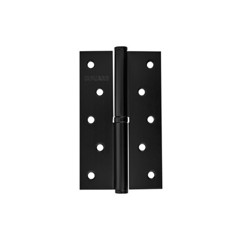 Петля дверная съемная FUARO 413/BL 125х75х2,5 BL R черный правая /61275/ (1шт)