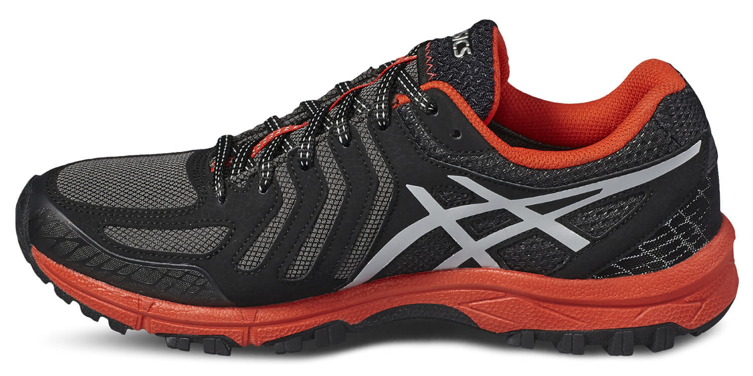 Кроссовки-внедорожники для бега мужские Asics Gel Fuji-Attack 5 GT-X серые-оранжевые - 5