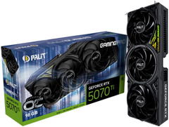 Видеокарта Palit GeForce RTX 5070 TI GAMINGPRO OC (NE7507TS19T2-GB2031A)