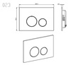 Aquatek SET Aquatek ПОЛАРИС-01-036 4в1 SET Aquatek ПОЛАРИС (рама Aquatek Standard INS-0000012+унитаз ПОЛАРИС AQ0700-01 с тонким сиденьем soft-close+ крепеж KKI-0000002 +панель KDI-0000036)