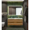 BelBagno MARINO-CER-N-1200-4C-SO-RR-P База под раковину подвесная с четырьмя выкатными ящиками, Rovere Rustico, 1202x462x500