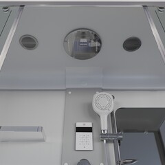 Душевая кабина Niagara Ultra NG-3170-01 (170х75х220) высокий поддон,стекло матовое