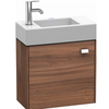 Duravit Brioso BR4051L1079 Тумба подвесная под раковину 484х239х442 мм,с 1 дверкой петли слева L, цвет орех натуральный 79 (для 072450)
