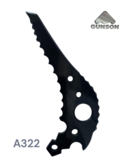 Gunson Shamah Aggressive/30ХГСА/ 45 HRc/ t-50C/ черный / вес 93гр.