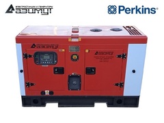 Дизельный генератор Азимут АД-12С-Т400-1РКМ18 Perkins в кожухе