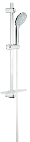 Душевой гарнитур GROHE Euphoria (ручной душ, штанга 600 мм, шланг 1750 мм), хром (27230001)