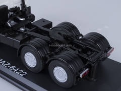 MAZ-6422 road tractor later with spoiler print Russia white Start Scale Models (SSM) 1:43