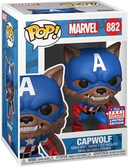 Funko POP! Marvel: Capwolf (Funkon 2021 Exc) (882)