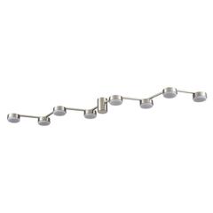 8116/8C COMFI LN26 250 никель, металл Люстра потолочная LED GX53 8*7W 220V SANATA