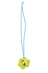 Подвеска-зеркало в форме цветка IMAKEBAGS X KRAFT FLOWERS LIGHT GREEN