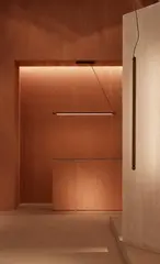Светильник потолочный Nomon Home LINEA H Gold