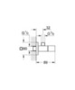 GROHE Universal Cube 22012000 Вентиль угловой