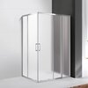 Cezares MOLVENO-AH-21-100+20-C-CR-IV Душевой уголок, цвет: хром