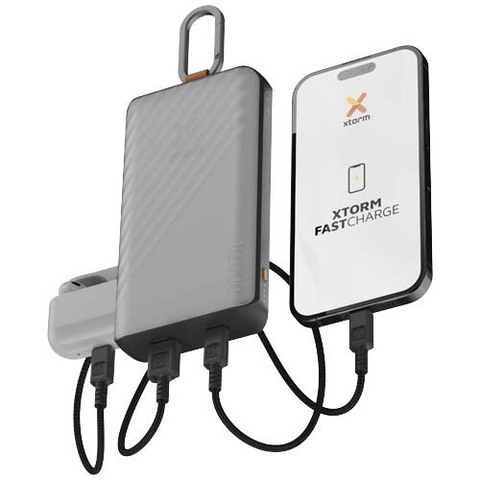 Портативное зарядное устройство Xtorm XG2S101 Go2 на солнечных батареях 10 000 мАч 15 Вт с подсветкой