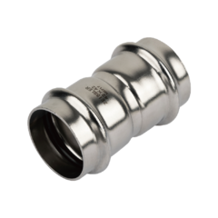 Двухраструбная пресс-муфта из нержавеющей стали 54*42mm TIM ZTI.503.005442