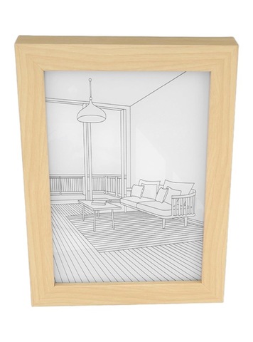 Картинка картина Skully Picture frame lamp dog - 8