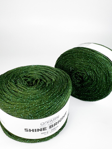 Пряжа O'Yarn SHINE BRIGHT однотонная, 100г