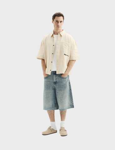 Рубашка KARL LAGERFELD JEANS Ss Crinkled Shirt