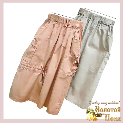 Юбка хлопок д (6-9) 260502-JL1002