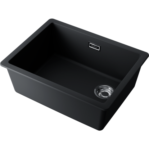 Omoikiri 4997583 Мойка Kata 56-U/I-BL Side Artgranit/черный