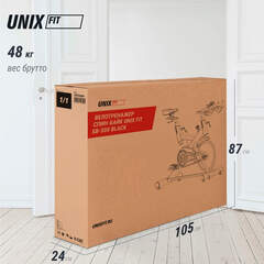 Велотренажер UNIX Fit SB-500 черный