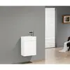 BelBagno PIETRA MINI-460-1A-SO-BL-R База под раковину подвесная с одной дверкой Bianco Lucido