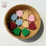 Заглушки для спиц Lotus Yarns Свитер бордо, 1 пара