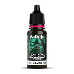 Vallejo Squidmar Color Pitch Black — акриловая краска, 18 мл (74.248)