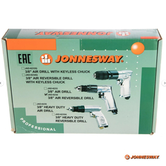 Jonnesway JAD-6234 Дрель пневматическая с реверсом 1800 об/мин., патрон 1-10 мм 47105