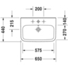 Duravit DuraStyle 2319650030 Раковина
