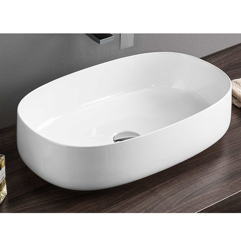 ArtCeram Cognac COL003 05 00 Раковина накладная, 55x35, цвет: белый