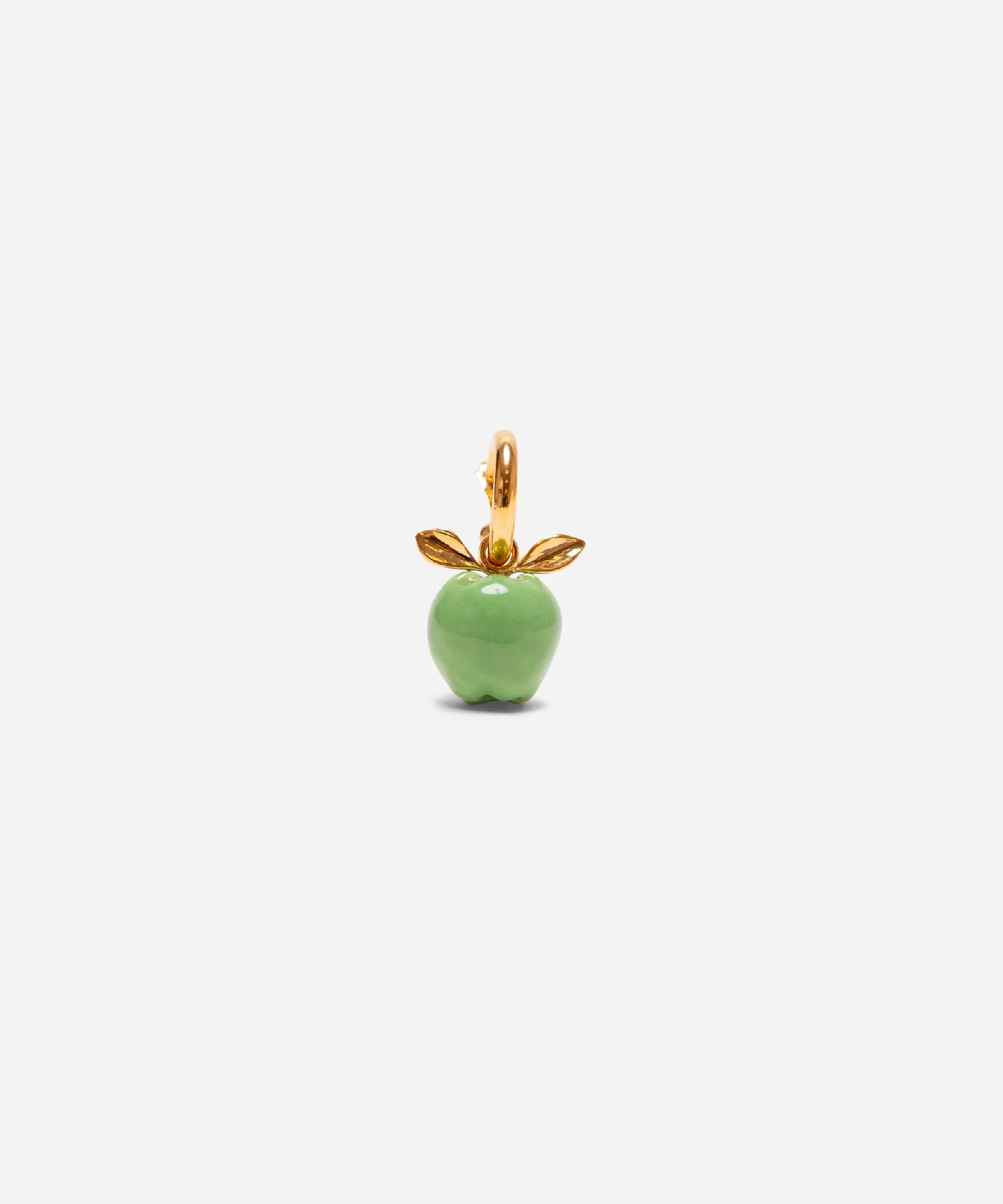 Моносерьга APPLE GREEN